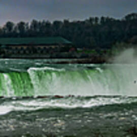 Niagara Falls NY Panorama 1 by Kristy Mack