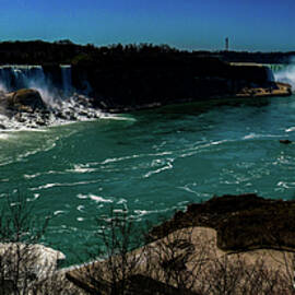 Niagara Falls NY Panorama 2 by Kristy Mack