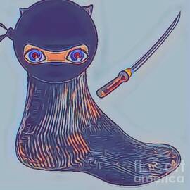 Ninja Sock A by Philip Tripi