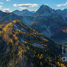 North Cascades Maple Pass Loop Fall Colors by Mike Reid