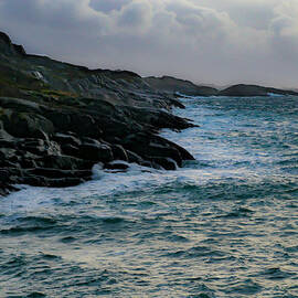 Norwegian Stormy Seas by Norma Brandsberg