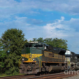 NS Erie Heritage Engine 1068  by Chad Lilly