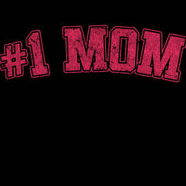 Number One 1 Mom Retro by Flippin Sweet Gear