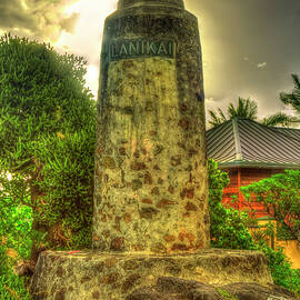 Oahu Hawaii The Lanikai Monument Landscape Architecture Art by Reid Callaway