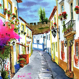 Obidos The Charming Medieval Village by Dora Hathazi Mendes