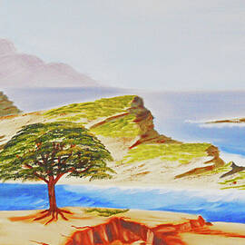 Ocean - Oil Painting by Ann Warrenton