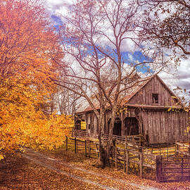 October Barnyard by Jim Love