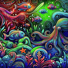 Octopus Garden by Peggy Collins