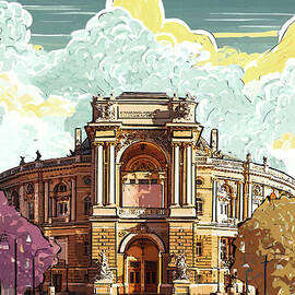 Odesa Poster by Bo Kev