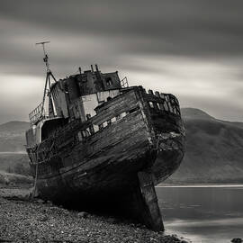 Old Boat of Caol by Dave Bowman