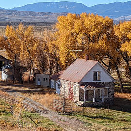 Old Farmstead near Cimarron Colorado by Robert Ford