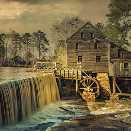 Old Historic Yates Mill by Norma Brandsberg