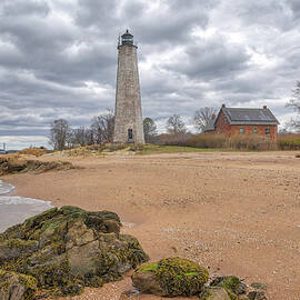 Old New Haven Harbor Lighthouse by Juergen Roth