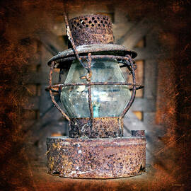 Old Rusty Lantern by Brian Wallace