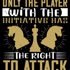 Only the player with the initiative has the right to attack by Jacob Zelazny