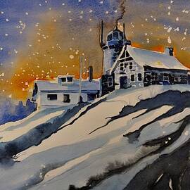 Orange Sky  by Lise PICHE