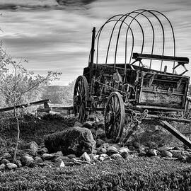 Oregon Trail Remembered in BW by Michael R Anderson