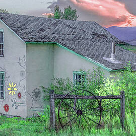 Painted House of Montana by Marcy Wielfaert