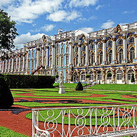 Palace of Catherine I -St. Petersburg, Russia by Richard Krebs