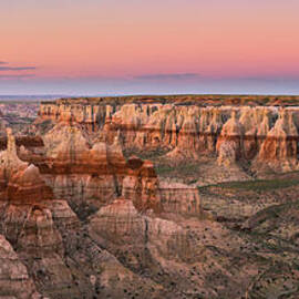 Panoramic  view on Coal Mine Canyon, Arizona by Henk Meijer Photography