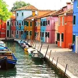 Burano Canal by Claude Taylor