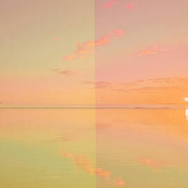 Pastel sunrise  by Karen Lindale