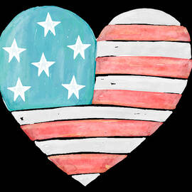 Patriotic I Love The Usa Flag by Flippin Sweet Gear