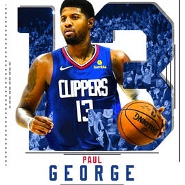 Paul George and Clint Capela Poster