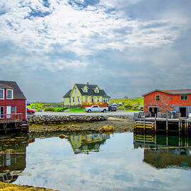Peaceful Harbour, Peggy's Cove by Brian Shaw