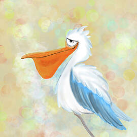 Pelican Illustration 4 by Pamela Williams