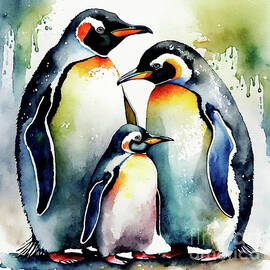 Penguin Family by Dr Debra Stewart's Gallery