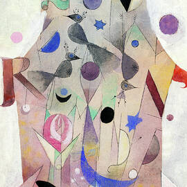 Persische Nachtigallen, Persian Nightingales by Paul Klee