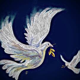 Dove of Peace by Anas Afash