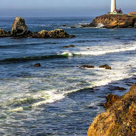 Pigeon Point Lighthouse CA circa 2004 by Mike Nellums