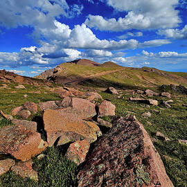 Pikes Peak Granite Boulders by Ray Mathis
