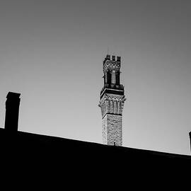 Pilgrim Monument III Provincetown MA BW by David Gordon