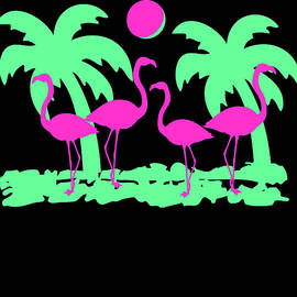 Pink Flamingos by Flippin Sweet Gear