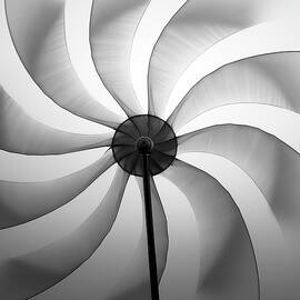 Pinwheel Hub in the Fog Up Close by Yo Pedro