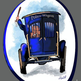 Police Wagon by Doug Gist