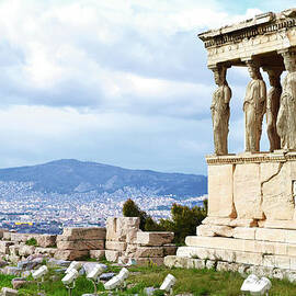 Athens- Porch of the Caryatids by Anorel