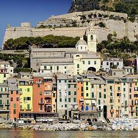 Portovenere Marine Village - The Doria Castle - Liguria - Italy by Paolo Signorini
