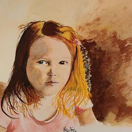 Portrait of a young child by Lise PICHE