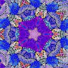 Purple And Blue by Bradley Boug