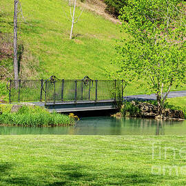 Quaint Bridge Green Spring by Jennifer White