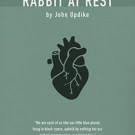 Rabbit At Rest by John Updike Greatest Books Ever Art Print Series 209 by Design Turnpike