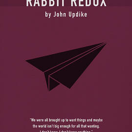 Rabbit Redux by John Updike Greatest Books Ever Art Print Series 169 by Design Turnpike
