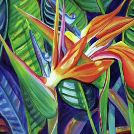 Radiant Bird of Paradise by Marionette Taboniar