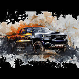 RAM Truck T-shirt by Bill Posner