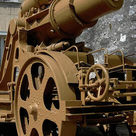 Rare surviving example of Skoda 30.5 cm Morser M.11 heavy siege howitzer, used in two World Wars by Terence Kerr