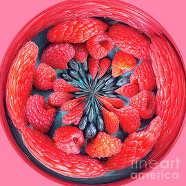 Raspberry Orb 1 by Elisabeth Lucas